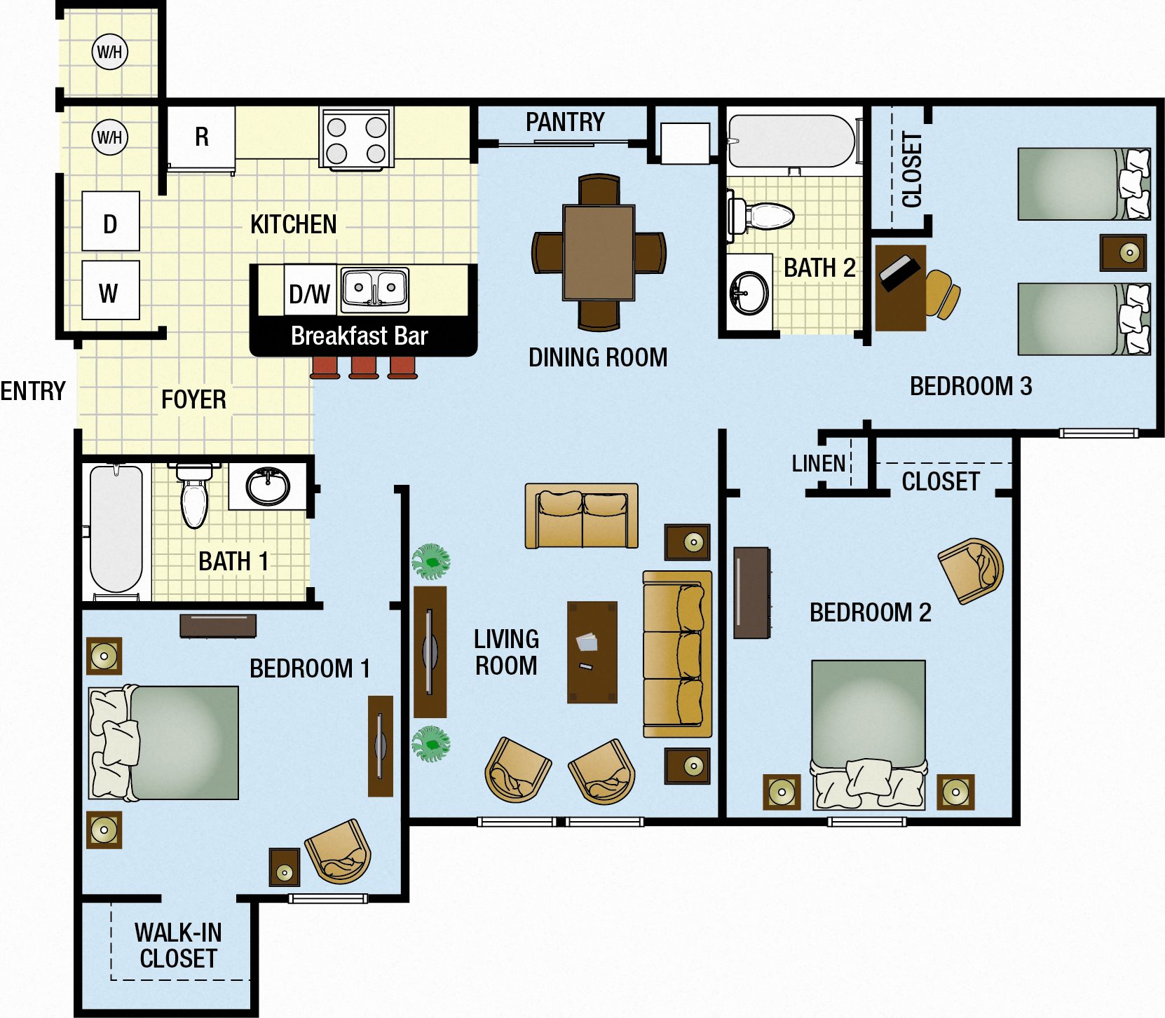 Rolling Green Apartments for rent in Sarasota, FL. Make this community your new home or visit other Concord Rents communities at ConcordRents.com. Three bedroom