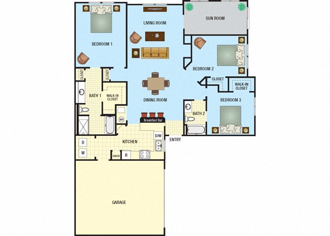 Reserve at Brookhaven Apartments for rent in Palm Coast, FL. Make this community your new home or visit other Concord Rents communities at ConcordRents.com. Three bedroom