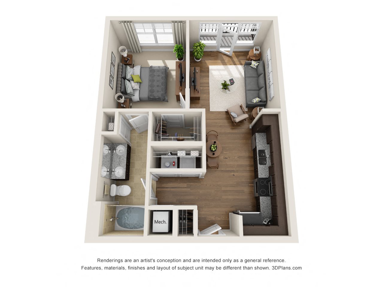 A-1 Floor Plan 1