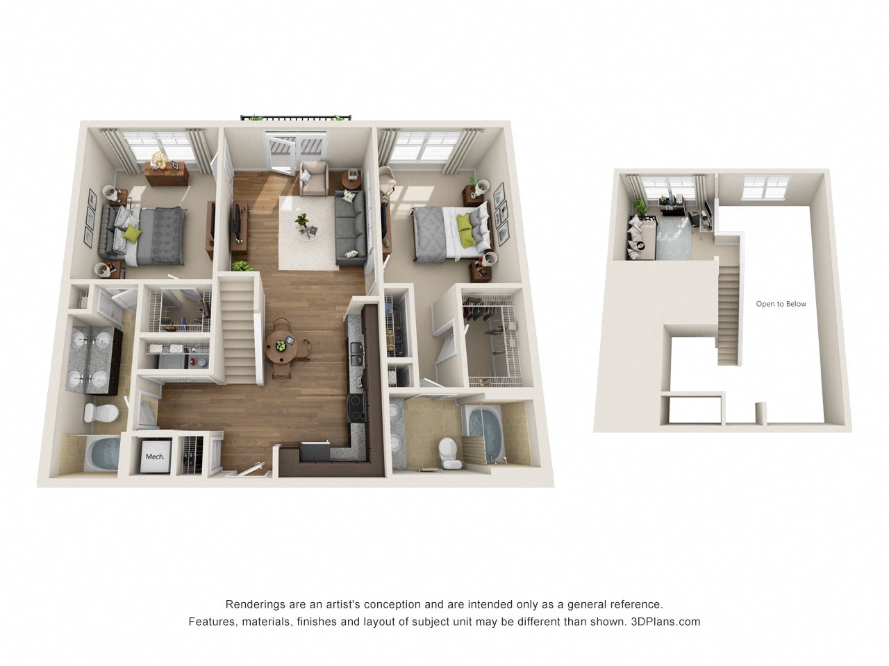 B1 Loft Floor Plan 20