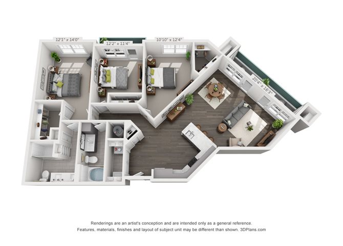 C1-1 Floor Plan 15