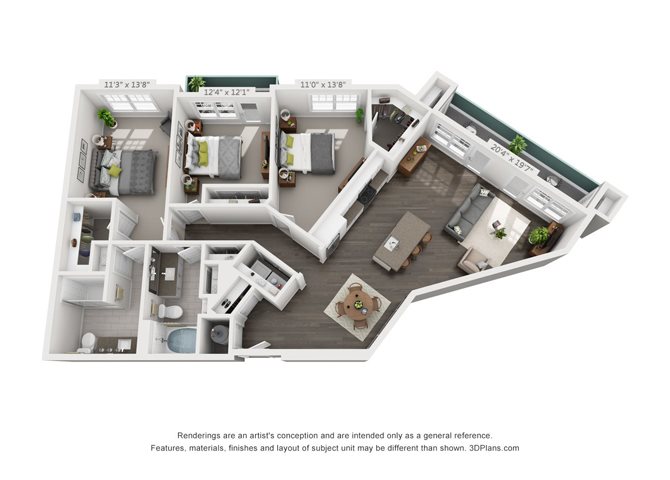 C2-1 Floor Plan 16