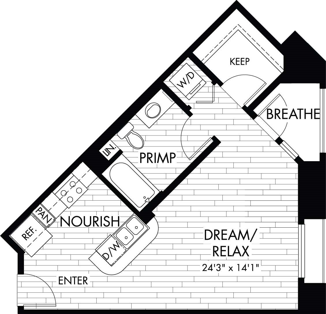 SA/SB Floor Plan 1