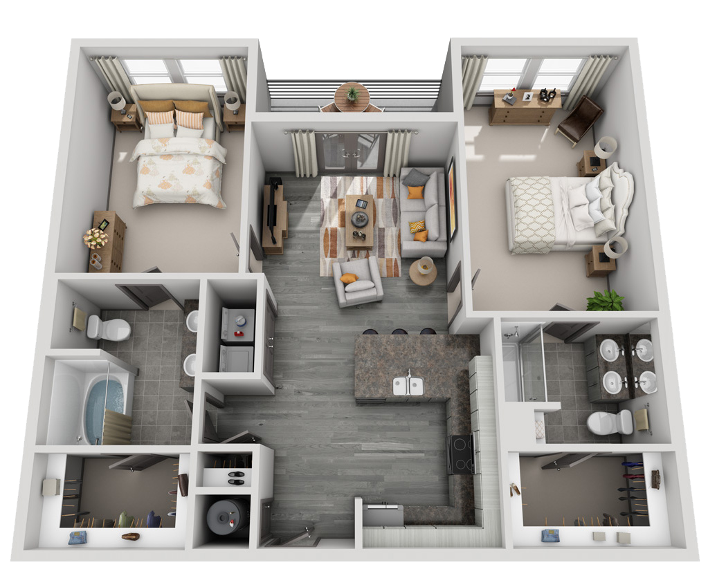 B2A Floor Plan 4